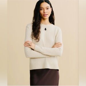 Jenni Kayne Everyday Cashmere Crewneck Sweater S